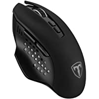 Ratón Inalámbrico 4800DPI para Gaming- Topop Ratón 2.4G 800-1200-1600-2000-4800 DPI-LED Óptico- 7 Botones- Alcance de…
